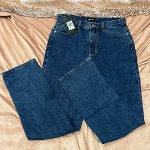 NWT Nasty Gal Slits Now or Never High-Waisted Jeans Size 14